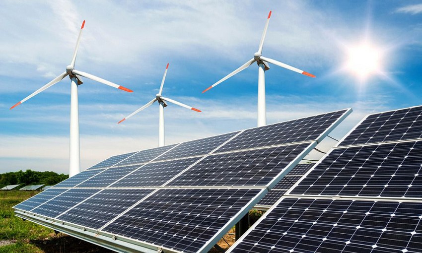 Solar panels and wind turbines: the new-energy environments the manufacturer's solution line serves